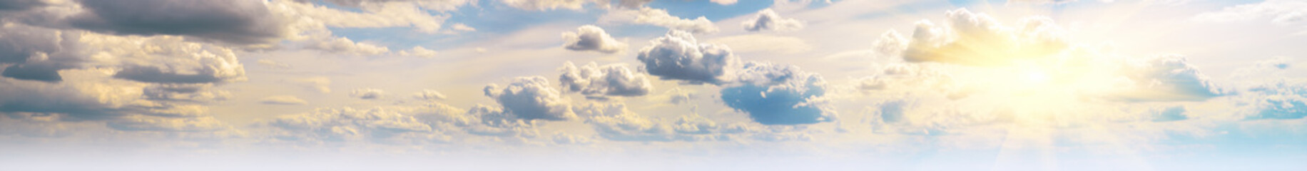 Sky panorama art day summer