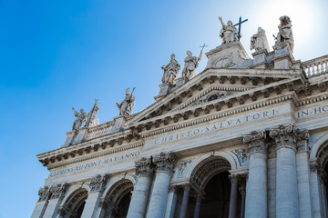 Fototapeta na wymiar St. John Lateran basilica (Basilica di San Giovanni in Laterano)