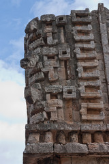 Fototapeta premium Kukulcan representation in Yucatán Mexico