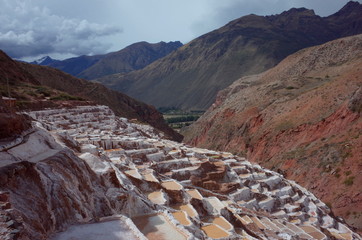 Maras salt mines