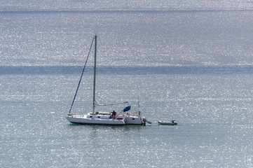 Obraz premium Sailboat on Ocean