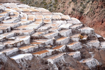 Maras salt mines