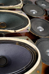 old speakers