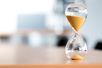 Sand clock, business time management concept - 162184465