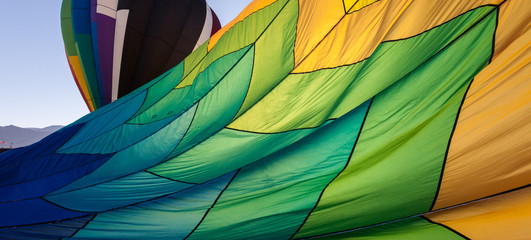 Fototapeta premium Hot Air Balloon Rising
