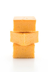 homemade orange cake