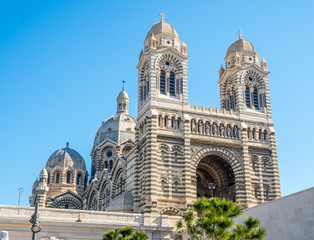 Marseille Cathedral, large catholic church