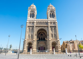 Marseille Cathedral, large catholic church