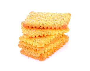 Biscuits isolated on white