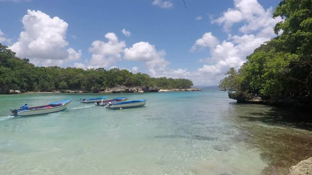 caribbean beach in the dominican republic