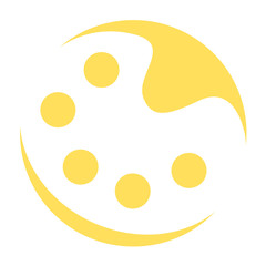 combine color palette icon vector illustration design graphic