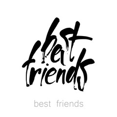 best_friends_lettering