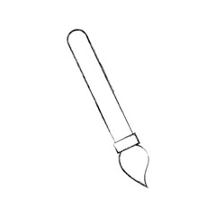 Paint brush draw draw  vector illustration design graphic