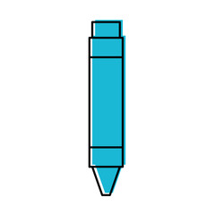 Pencil writing instrument icon vector illustration design graphic