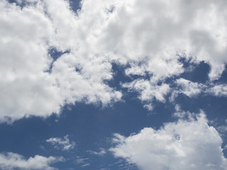 Obraz premium blue sky with cloud in sunny day