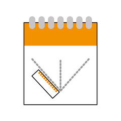 Calendar dates commitments icon vector illustration design graphic