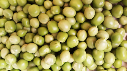green peas - summer harvest