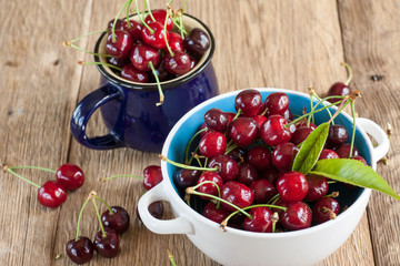 Cherries in bowl
