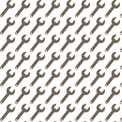 Pattern background Wrench icon