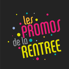 les promos de la rentrée