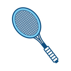 isolated tennis racket icon vector illustration graphic design