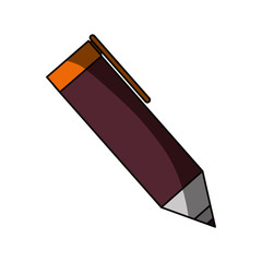 isolated cute pen icon vector illustration graphic design