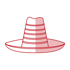 mexican hat vector illustration
