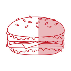 burger vector illustration