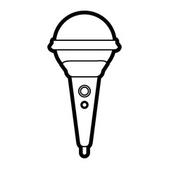 microphone vector illustration