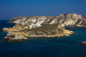 Fototapeta premium Veduta panoramica delle selvagge isole Tremiti