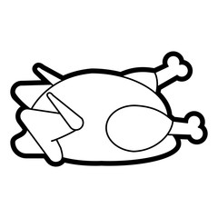 turkey vector illustration