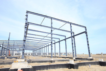 Fototapeta premium The steel structure