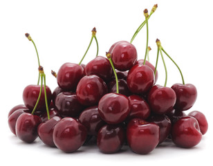 Ripe cherries.