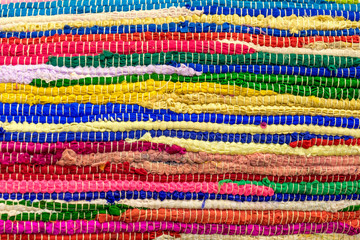 Obraz premium Colourful handmade rugs