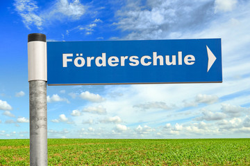 Schild 161 - Förderschule