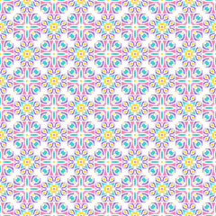Ornamental seamless pattern.