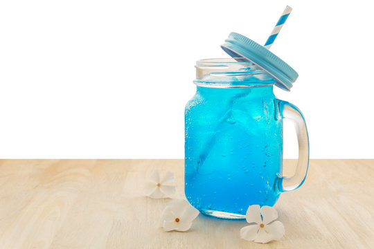 Blue Hawaiian Lime Soda