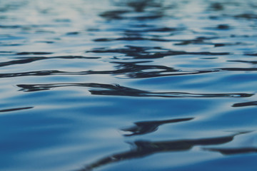 dark water / black background