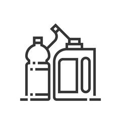 Cleaning materials icon