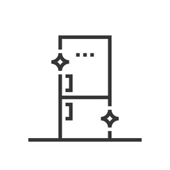 Fridge cleaning icon