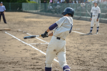 ソフトボール試合風景