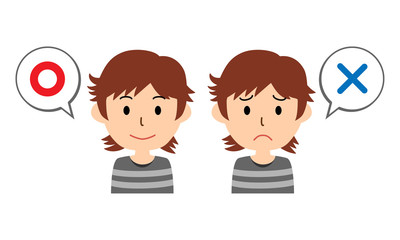 男性　ふきだし