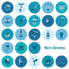 Christmas and Winter Icons Collection