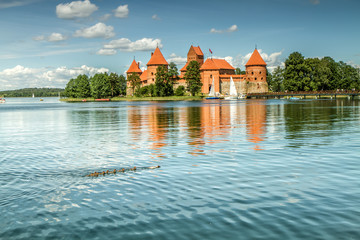 Naklejka na ściany i meble Trakai Castle in Lithuania