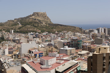 Fototapeta na wymiar Views of the city of Alicante, Spain.