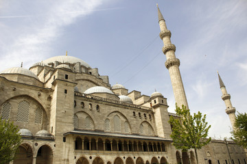 Fototapeta na wymiar мечеть Сулеймание, Стамбул