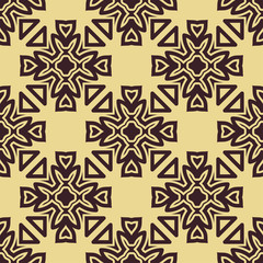 Abstract seamless colored pattern for wallpapers and backgrounds. Vector template can be used for design of wallpaper, fabric, oilcloth, textile, wrapping paper and other