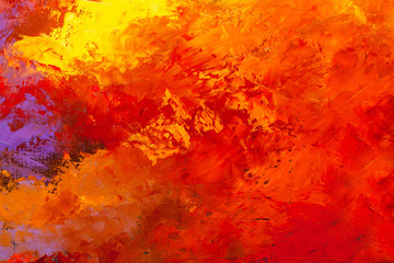 Obraz na płótnie Canvas abstract oil paint texture on canvas, background