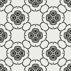 Abstract seamless colored pattern for wallpapers and backgrounds. Vector template can be used for design of wallpaper, fabric, oilcloth, textile, wrapping paper and other