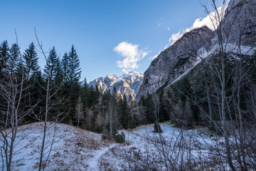 Slovenia, Kranjska Gora's landscape